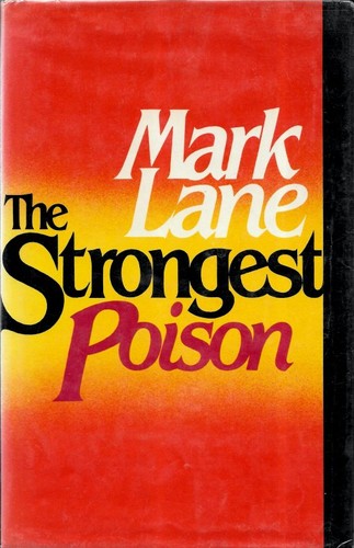 Cover for The strongest poison