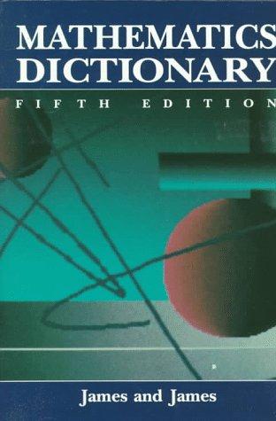 Cover for Mathematics dictionary