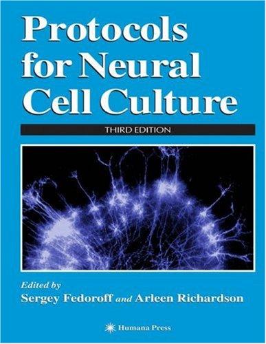Cover for Protocols for Neural Cell Culture