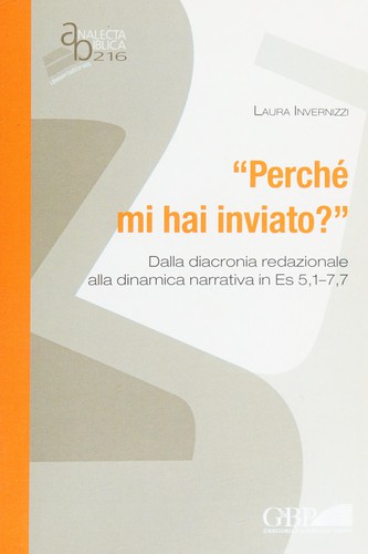 Cover for "Perché mi hai inviato?"