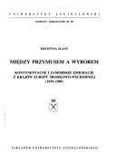 Cover for Między przymusem a wyborem