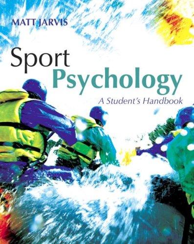 Cover for Sport Psychology  A Student Handbook