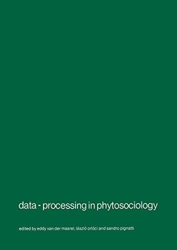 Cover for Data-processing in phytosociology