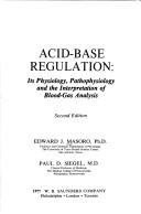 Cover for Acid-base regulation, its physiology, pathophysiology, and the interpretation of blood-gas analysis