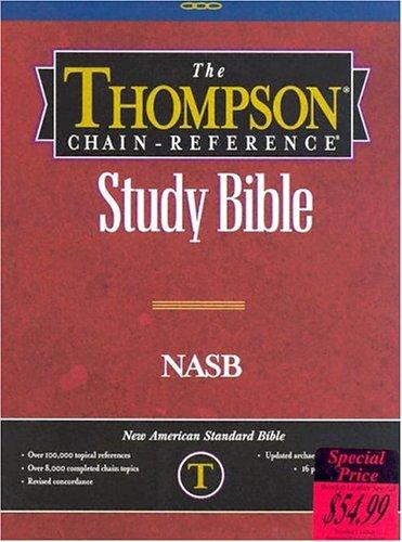 Cover for Thompson Chain Reference Bible-NASB