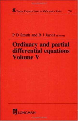 Cover for Ordinary and Partial Differential Equations,Volume V