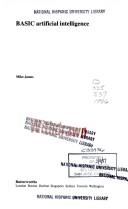 Cover for BASIC artificial intelligence