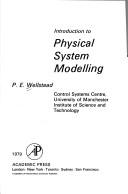 Cover for Introduction to physical system modelling