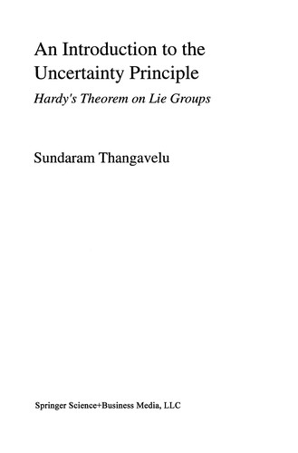 Cover for An Introduction to the Uncertainty Principle