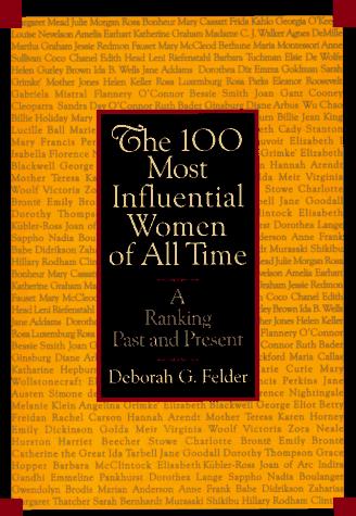 Cover for The 100 most influential women of all time