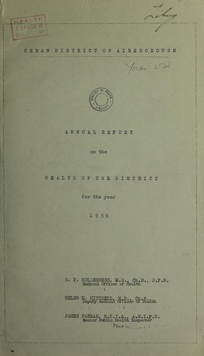 Cover for [Report 1956]