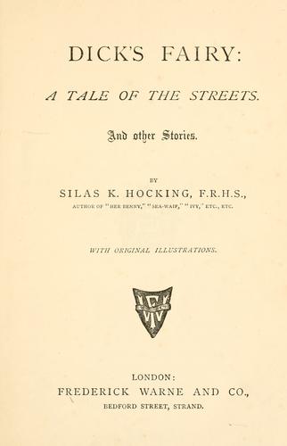 Cover for Dick's fairy