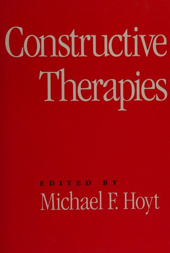 Cover for Constructive therapies