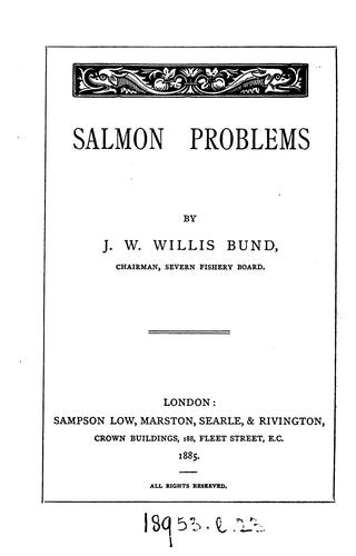 Cover for Salmon problems