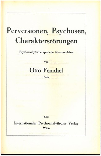 Cover for Perversionen, Psychosen, Charakterstörungen
