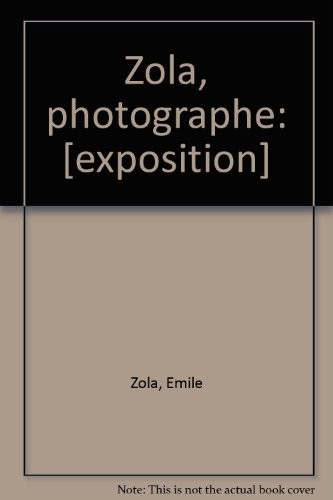 Cover for Zola photographe