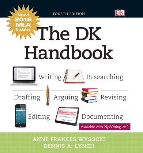 Cover for The DK Handbook, MLA Update