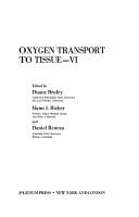 Cover for Oxygen Transport to Tissue VI (Advances in Experimental Medicine and Biology)