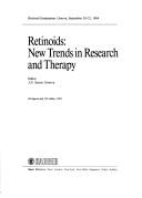 Cover for Retinoids, new trends in research and therapy