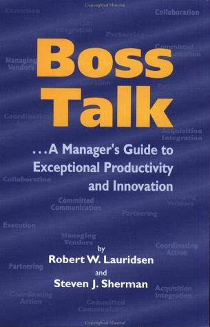 Cover for Boss Talk 