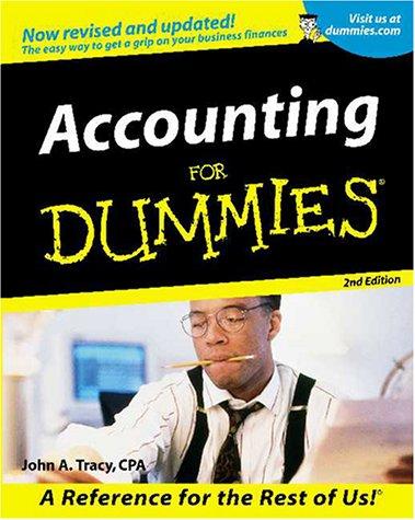 Cover for Accounting for Dummies