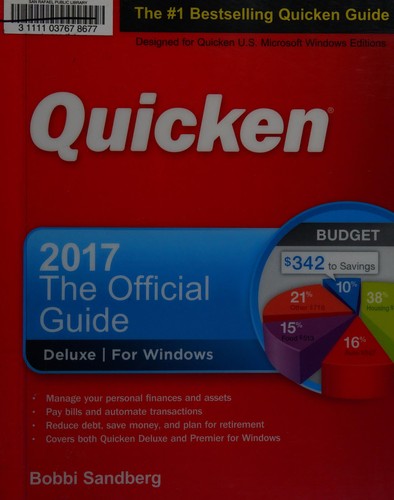 Cover for Quicken 2017 the Official Guide