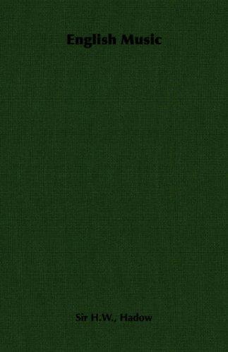 Cover for English Music