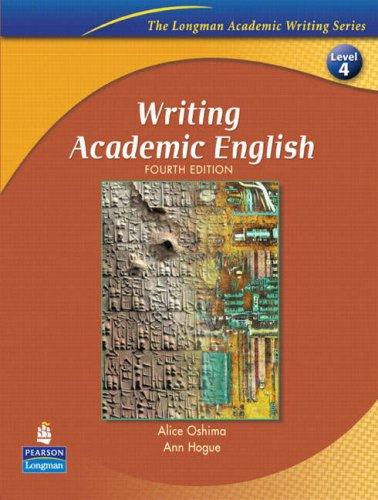 Cover for Writing academic English