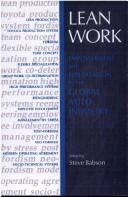 Cover for Lean work