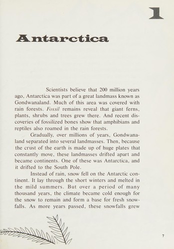 Cover for Wildlife in the Antarctic