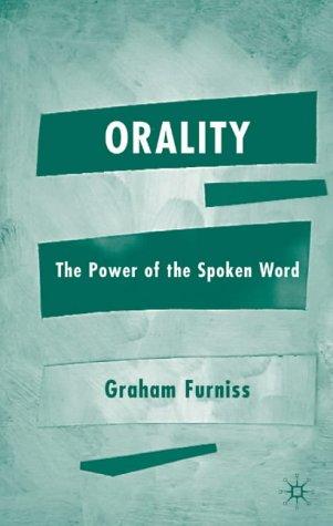 Cover for Orality