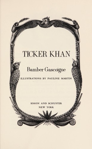 Cover for Ticker Khan