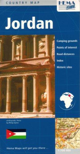 Cover for Jordan Country Map by Hema