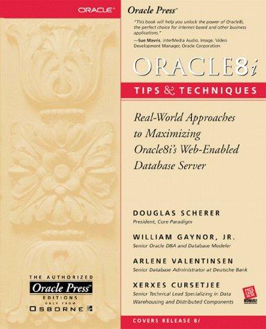 Cover for Oracle8i Tips & Techniques