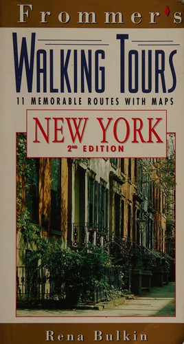 Cover for Frommer's walking tours