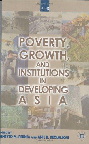 Cover for Poverty, growth, and institutions in developing Asia