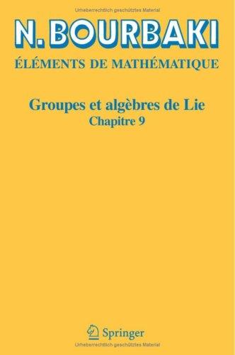 Cover for Groupes et algèbres de Lie