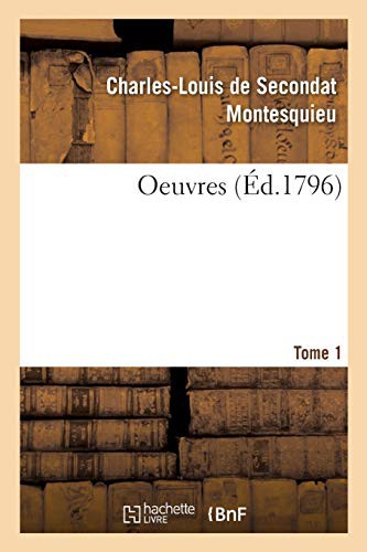 Cover for Oeuvres. Tome 1