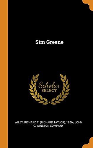 Cover for Sim Greene