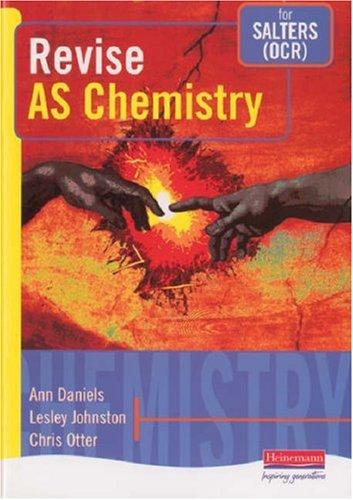 Cover for Revise AS Chemistry for Salters (OCR)