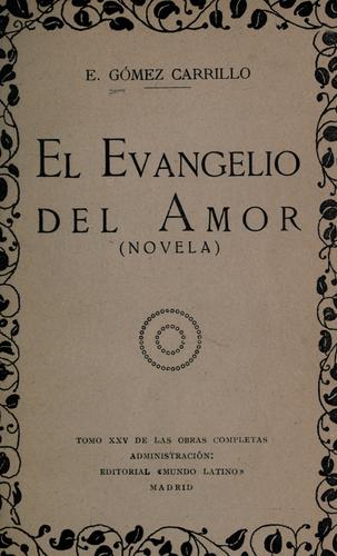 Cover for El evangelio del amor (novela)