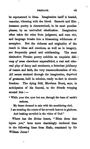 Cover for The poetry of the Orient
