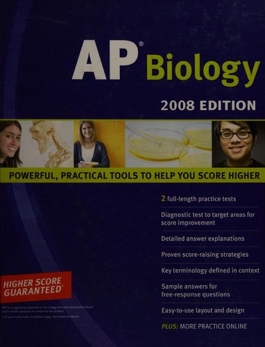 Cover for Kaplan Ap Biology 2008