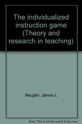 Cover for The individualized instruction game
