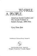 Cover for To free a people