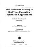 Cover for Third International Workshop on Real-Time Computing Systems and Applications
