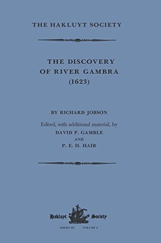 Cover for Discovery of River Gambra (1623) by Richard Jobson