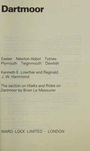 Cover for Dartmoor