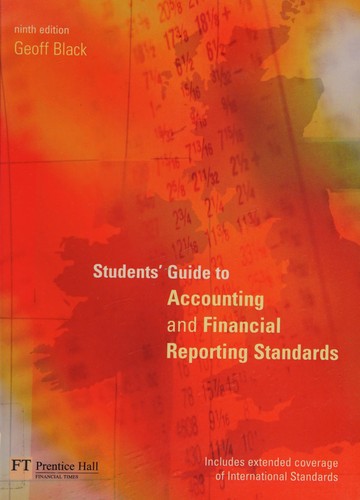 Cover for Accounting and Financial Reporting Standards Students' Guide