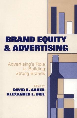 Cover for Brand equity & advertising